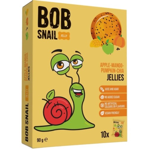 Мармелад Bob Snail Манго, гарбуз, чіа 90 г (1740882)
