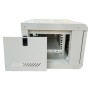 Шафа настінна GEAR 6U 19" 600x450x350 мм, + полка 19", grey (GWMSN-6U-600-450G)