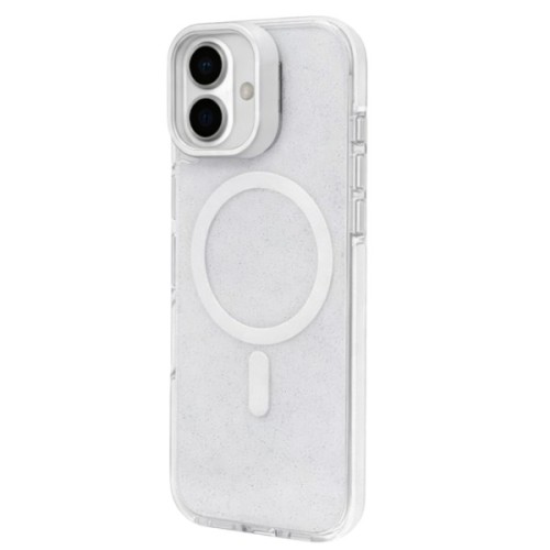 Чохол до мобільного телефона BeCover FIBRA Star Shine MagSafe Apple iPhone 17 White (715417)