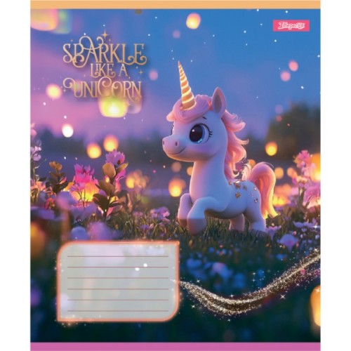 Зошит 1 вересня Unicorn А5 12 аркушів лінія (768128)