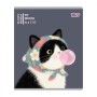 Зошит Yes My mood is a cat А5 12 аркушів лінія (768605)