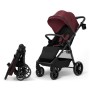 Коляска Kinderkraft Grande 2 Burgundy (KSGRAN02BRG0000) (5902533929573)