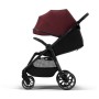 Коляска Kinderkraft Grande 2 Burgundy (KSGRAN02BRG0000) (5902533929573)