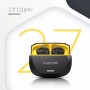 Навушники Canyon Hexagon 7 TWS ANC+ENC Wireless Charge Black/Yellow (CNS-TWS7BY)