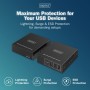 Адаптер Digitus USB extender 100 m RJ-45 to 3xUSB-A + 1xUSB-C (DA-73121)