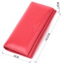 Гаманець ST Leather З натуральної шкіри Червоний (22524)