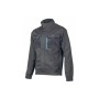 Куртка робоча Hoegert WURNITZ HT5K814-3XL еластична 60% поліестер/38% бавовна/2% еластан темно-сіра, 3XL (58) (HT5K814-3XL)