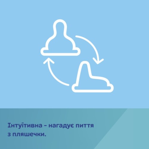 Поїльник-непроливайка Canpol babies Bonjour Paris з силіконовим носиком FirstCup 250 мл Блакитна (56/613_blu)