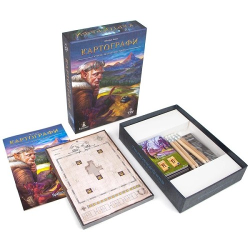 Настільна гра Ігромаг Картографи (Cartographers: A Roll Player Tale) українська (6901)