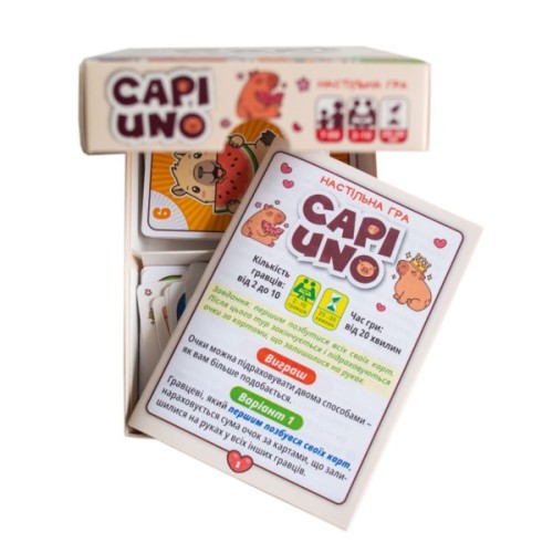Настільна гра Ранок Капі UNO (4827476909394)