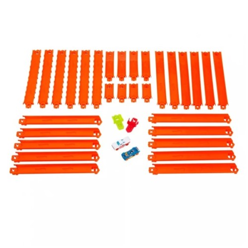 Автотрек Hot Wheels Track creator Доріжки для треку з 2 машинками (JDW42)