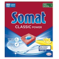 Таблетки для посудомийних машин Somat Classic Power 50 шт. (9000101809817/9000101830675)