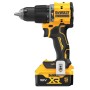Шуруповерт DeWALT XR Li-Ion 18V 2x5Ah, 74 Нм, 0-450/0-1650 об/хв, 1.17 кг, TSTAK (DCD799P2T)