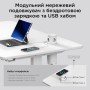 Комп'ютерний стіл Anda Seat Xtreme Pro White (AD-D-DD1-1400-08-W)