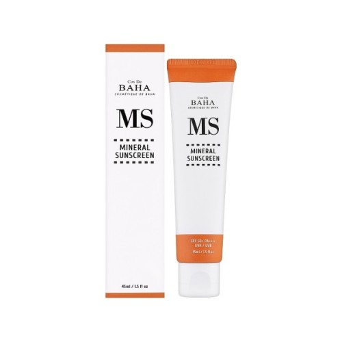 Засіб від засмаги Cos De BAHA MS Mineral Sunscreen SPF50+ 45 мл (8809240319123)