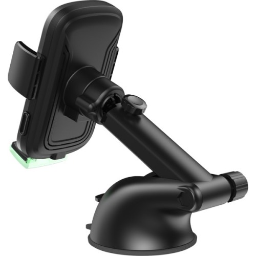 Універсальний автотримач 2E 4.7-7", Wireless Qi 15W, USB-A/QC/3.0/30W, USB-С/PD/30W (2E-WCQ01-10)