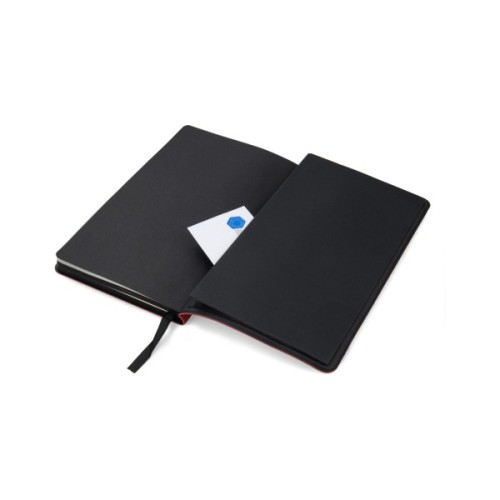 Книга записна Axent Partner Soft 125х196 мм 96 аркушів клітинка червона (8206-05-A)