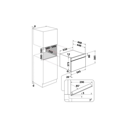 Мікрохвильова піч Whirlpool WMD54MX