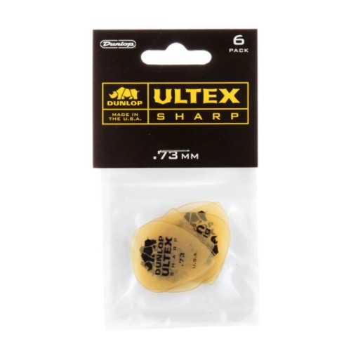 Медіатор Jim Dunlop Ultex Sharp Pick .73mm 6 шт. (433P.73)