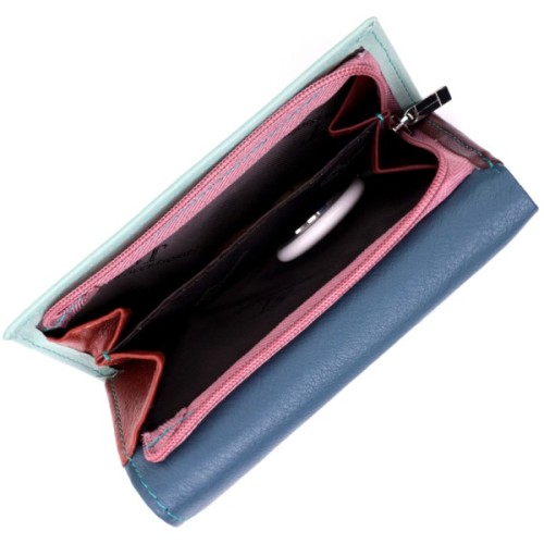 Гаманець ST Leather З натуральної шкіри Різнокольоровий (19459)