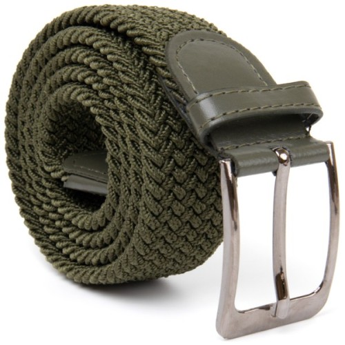 Ремінь Vintage Текстильний чоловічий Оливковий (20527)