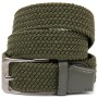 Ремінь Vintage Текстильний чоловічий Оливковий (20527)