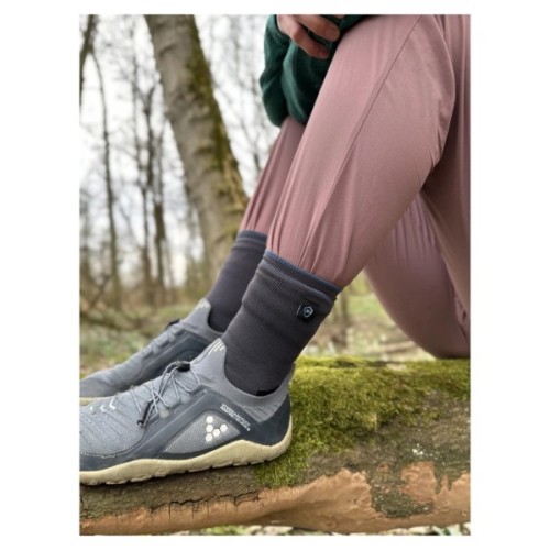 Водонепроникні шкарпетки Dexshell Running Lite 2.0 Socks сірі розмір S (36-38) (DS20610TLG2.0-S)