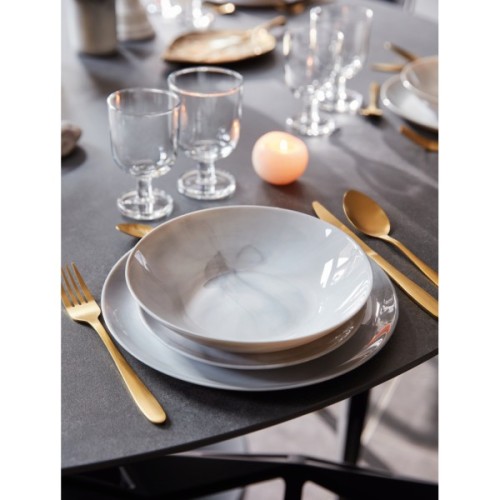 Столовий сервіз Luminarc Diwali Marble Granit 19 предметів (Q0217)