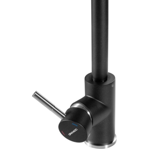 Змішувач GRANADO Oviedo LUX black shine (gz0201L)