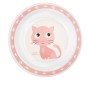 Набір дитячого посуду Canpol babies Cute Animals Котик Рожевий 5 предметів (4/401_pin)