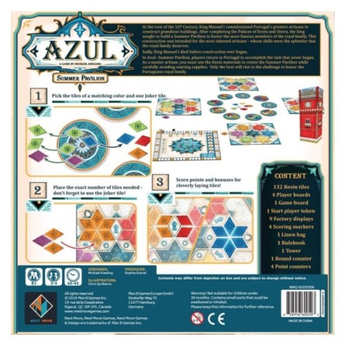 Настільна гра Plan B Games Азул. Літній палац український (NMG60050UA)