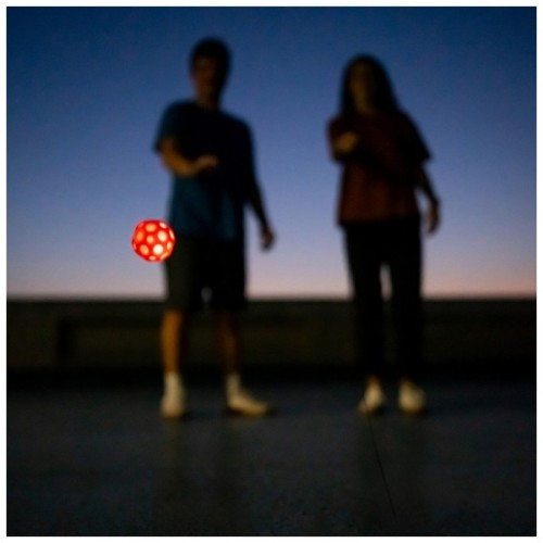 М'яч дитячий Waboba ball 331C04_A LED Bounceback x Returning moon in Blister (RED) (840001933101)