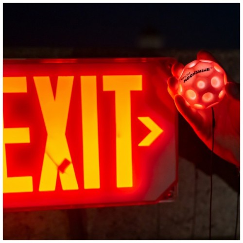 М'яч дитячий Waboba ball 331C04_A LED Bounceback x Returning moon in Blister (RED) (840001933101)