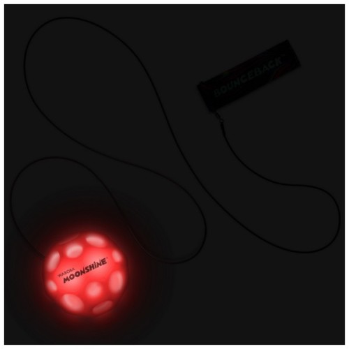 М'яч дитячий Waboba ball 331C04_A LED Bounceback x Returning moon in Blister (RED) (840001933101)