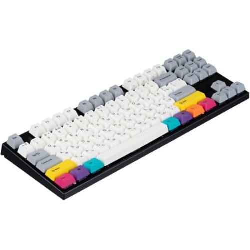 Клавіатура Varmilo APT87 CMYK C-TK Brown Wireless White Led UA (A92A024D3A5A17A007)