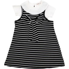 Набір дитячого одягу POP FASHION з футболкою в смужку (7492-98G-black)