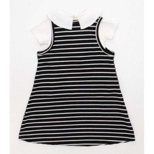 Набір дитячого одягу POP FASHION з футболкою в смужку (7492-98G-black)