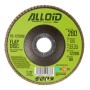Круг зачистний Alloid торцевий, пелюстковий, 125мм, зерно 280, T27 (FD-125280)