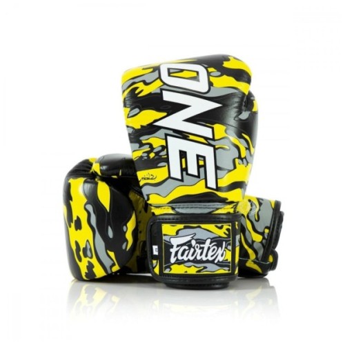 Боксерські рукавички Fairtex BGV-ONE X STBG (натуральна шкіра) 12 унцій (бинти в комплекті) (BGV-ONE_X_STBG_12oz)