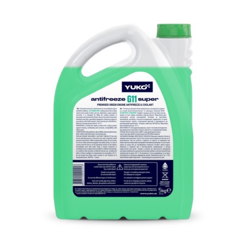Антифриз Yuko -32 Super G11 зелен. 5л (4823110404416)