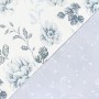 Постільна білизна Home Line Квітковий блюз Сатин Твіл євро (182995)