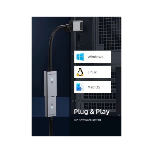 Перехідник DisplayPort M to HDMI F 0.2m 4K60Hz Cabletime (CA915354)