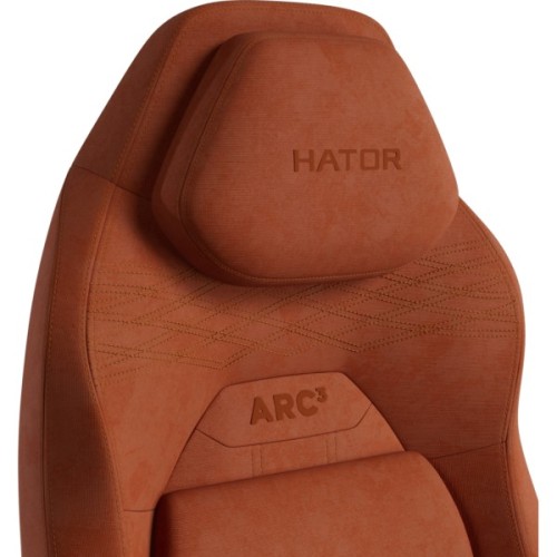 Крісло ігрове Hator Arc 3 L Velour Orange (HTC3449L)