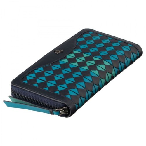 Гаманець Visconti BR76 Blue/Orchid