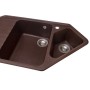 Мийка кухонна GRANADO IBIZA marron (gr1806)