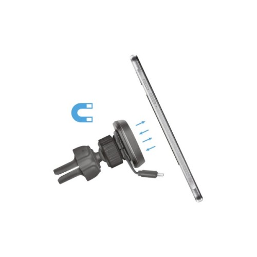 Універсальний автотримач Defender CH-129 червоний, магніт, на решітку вентиляції (29130)