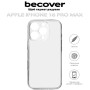 Чохол до мобільного телефона BeCover Apple iPhone 16 Pro Max Transparancy (712281)