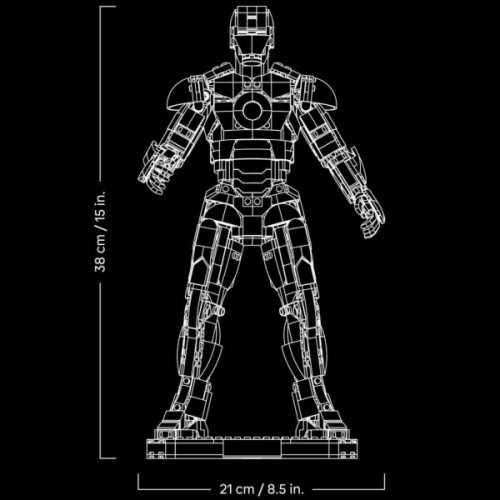 Конструктор LEGO Super Heroes Залізна Людина в броні Mark 3. Колекційний набір (76344)