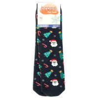 Шкарпетки дитячі Bross новорічні махрові (10436-6-8-blue)