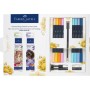 Художній маркер Faber-Castell набір двосторонніх Goldfaber Sketch Markers Romantic Manga з аксесуарами (33009)